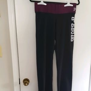 VS PINK yoga flare pants size Med